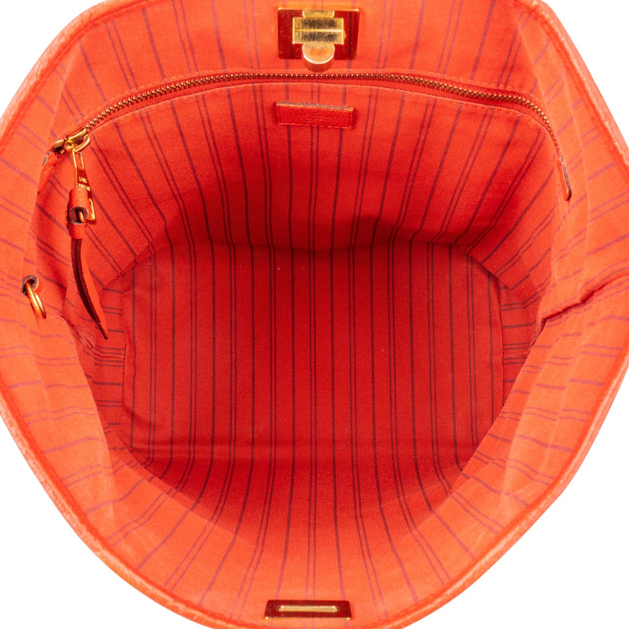 Louis Vuitton Leather Empreinte Monogram Citadine Handbag Rood