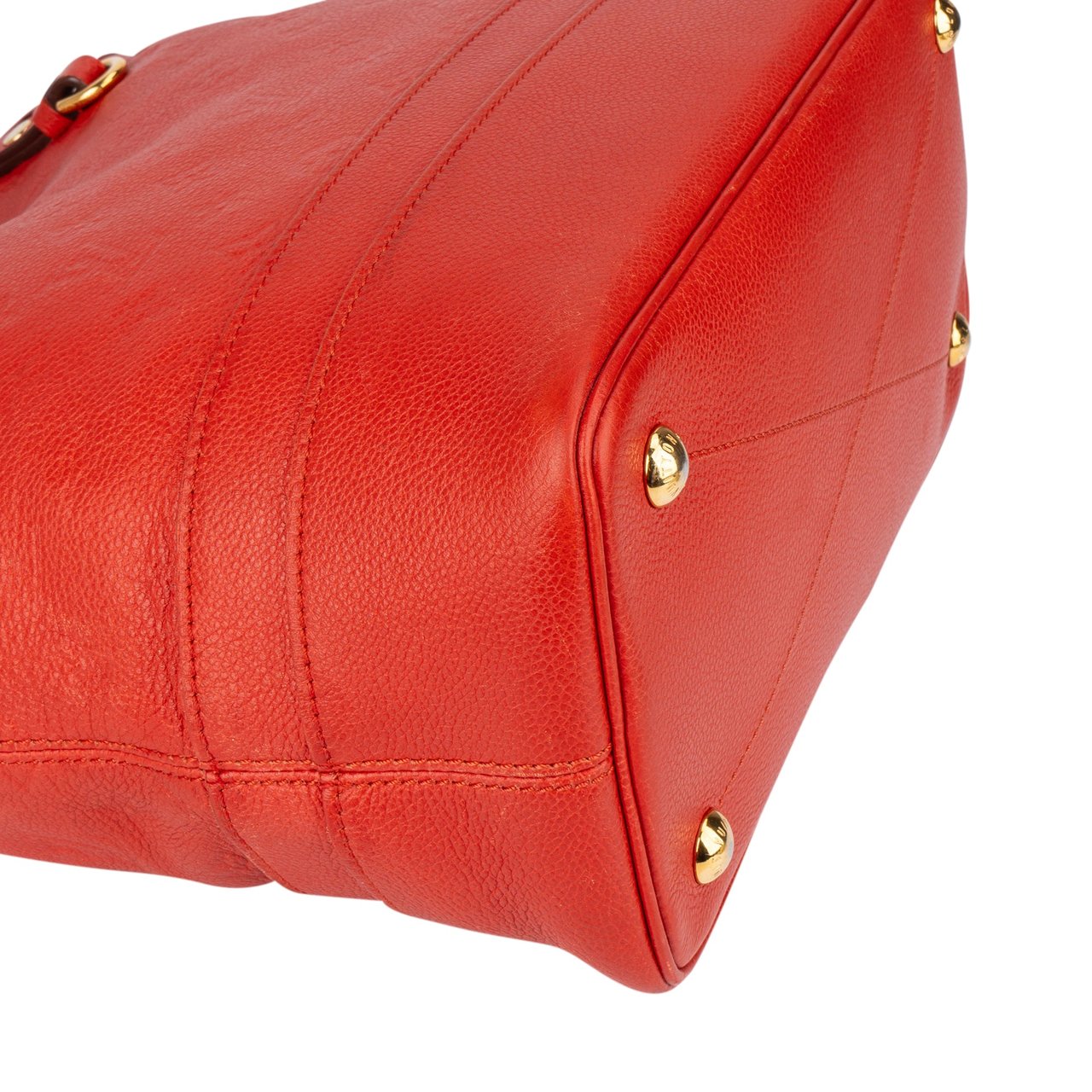 Louis Vuitton Louis Vuitton Leather Empreinte Monogram Citadine Handbag Rood