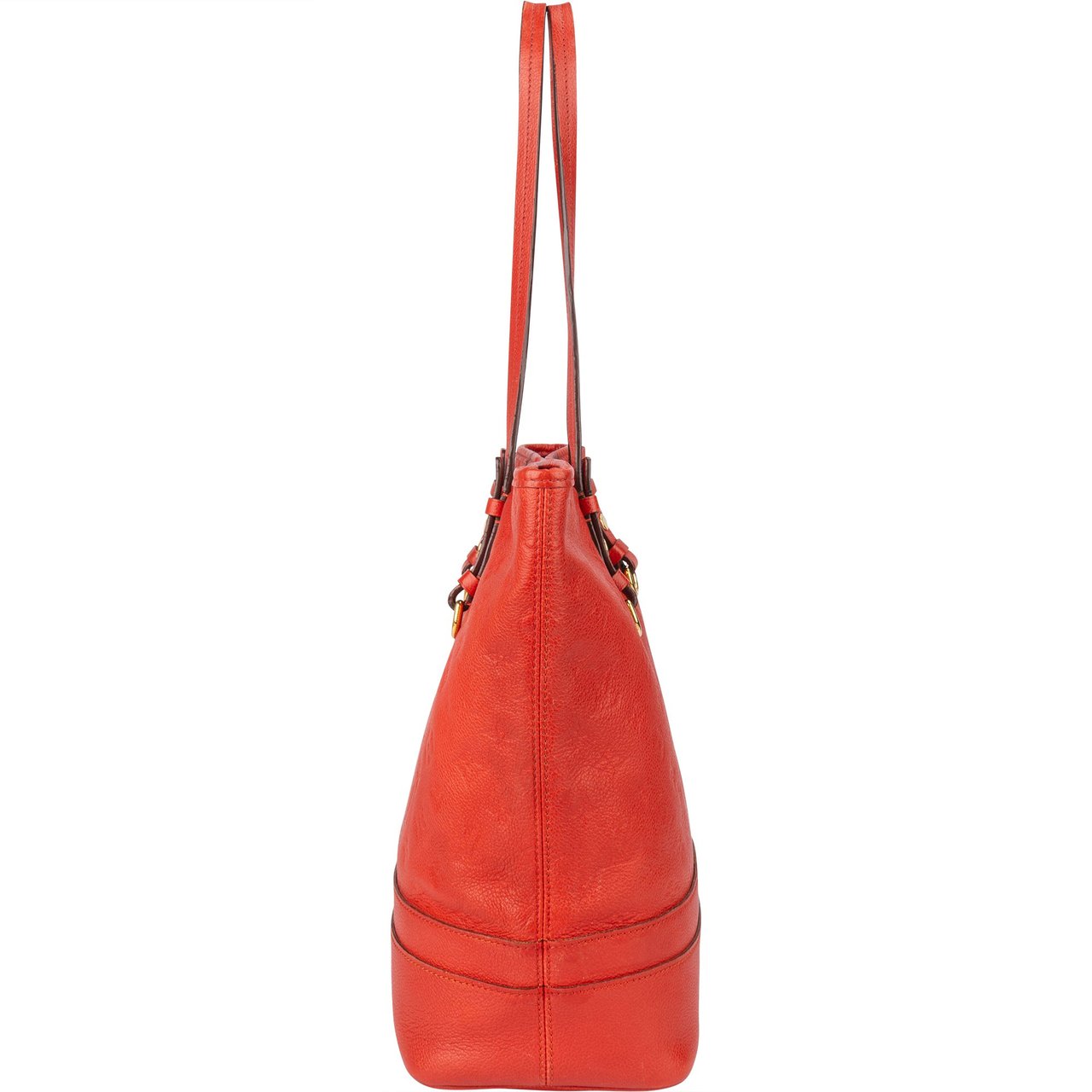 Louis Vuitton Leather Empreinte Monogram Citadine Handbag Rood