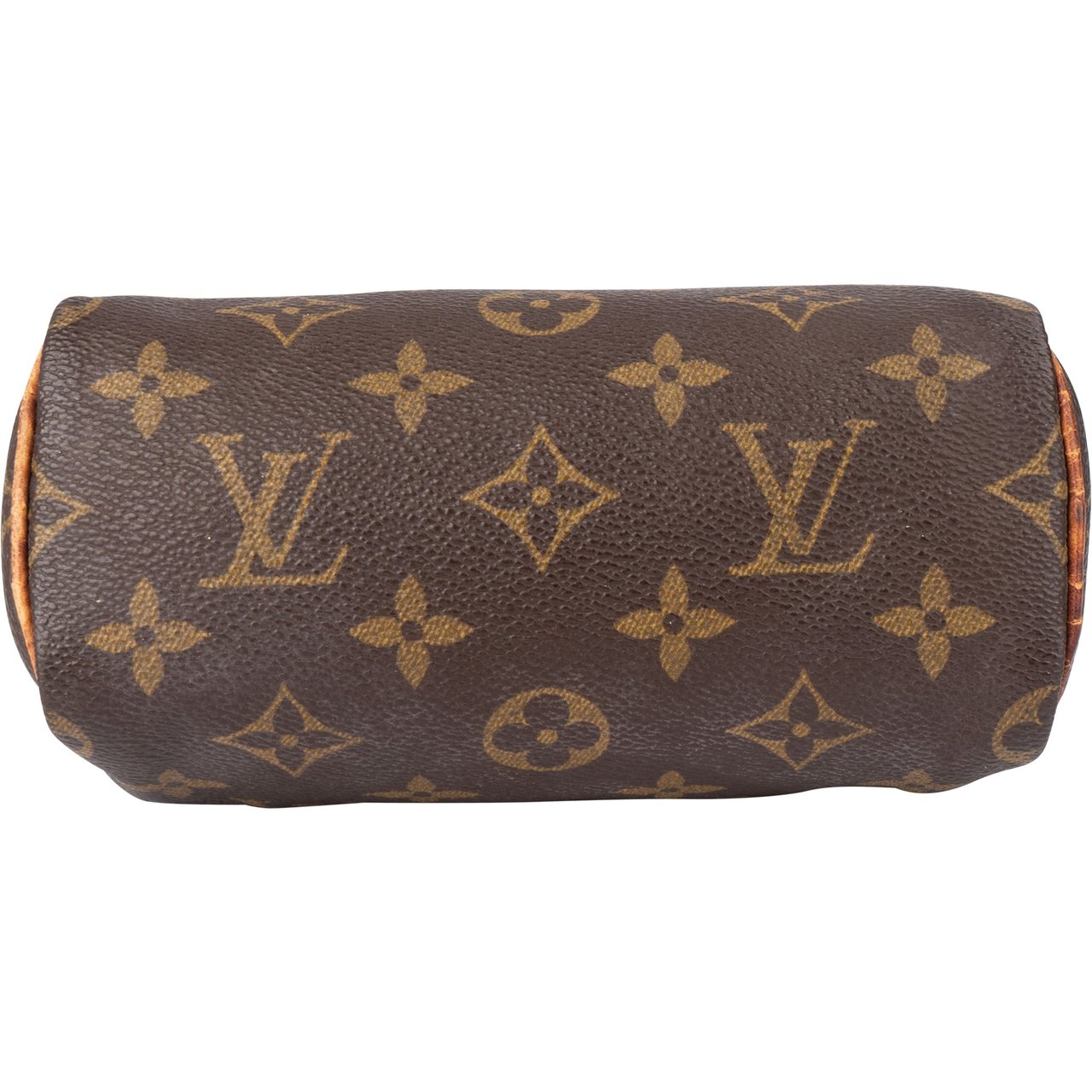 Louis Vuitton Louis Vuitton Canvas Monogram Mini Speedy Handbag Bruin