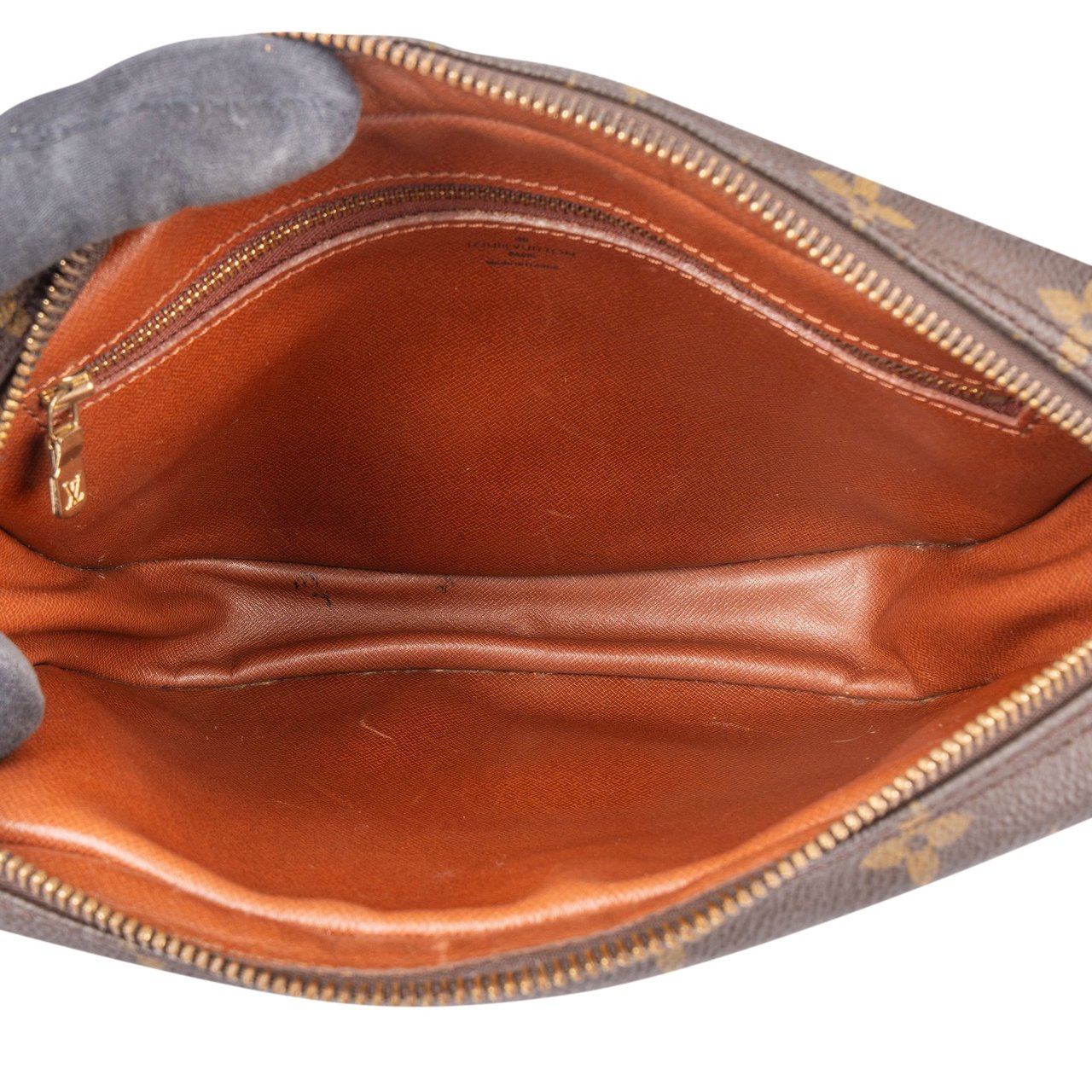 Louis Vuitton Louis Vuitton Canvas Monogram Jeune Fille GM Crossbody Bag Bruin