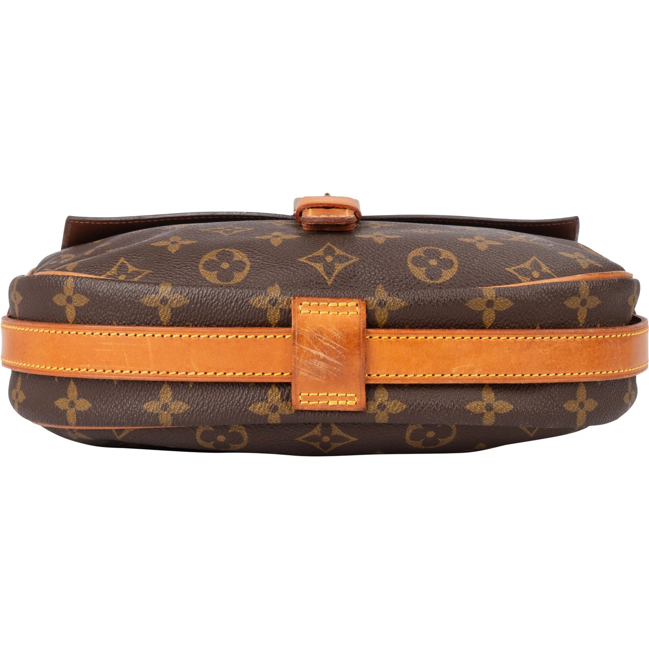 Louis Vuitton Louis Vuitton Canvas Monogram Jeune Fille GM Crossbody Bag Bruin