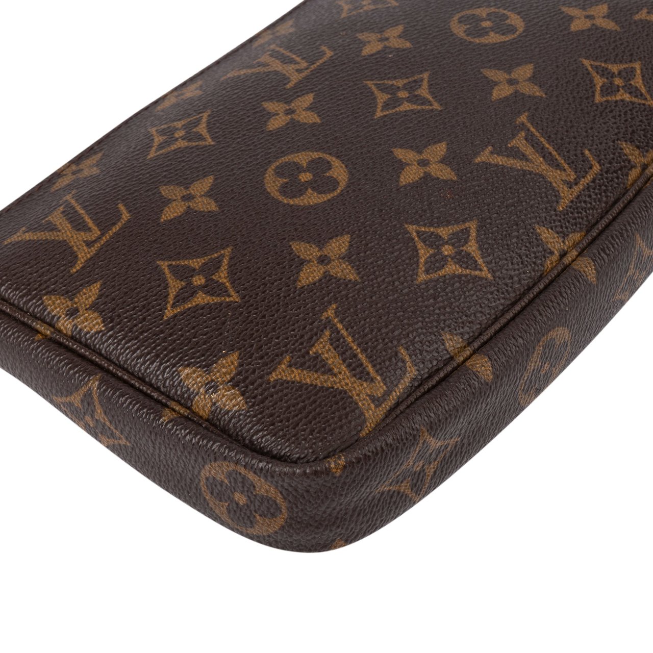 Louis Vuitton Louis Vuitton Canvas Monogram Pochette Accessoire Handbag Bruin