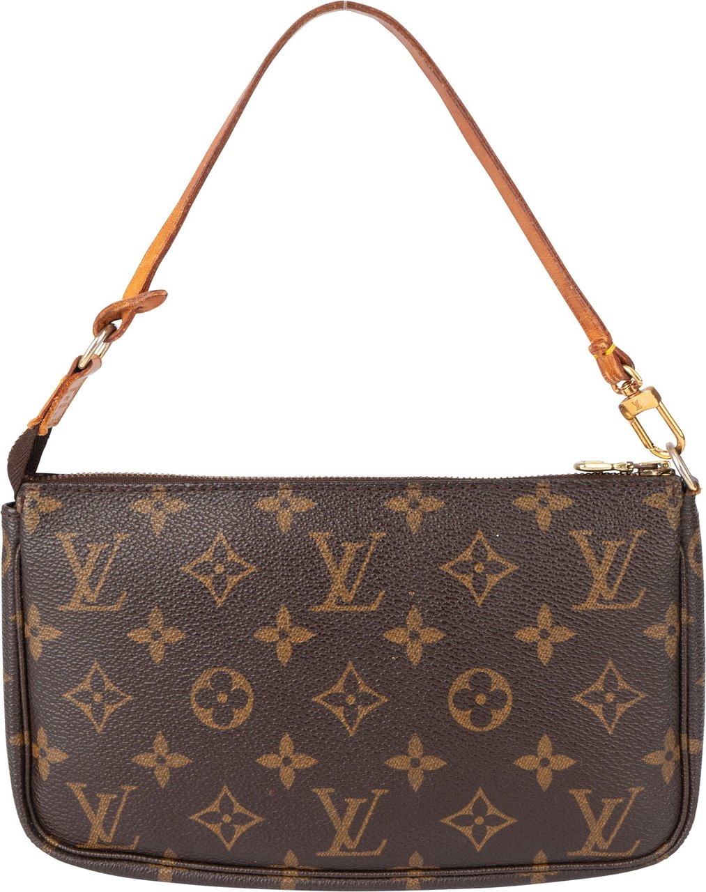Louis Vuitton Louis Vuitton Canvas Monogram Pochette Accessoire Handbag Bruin