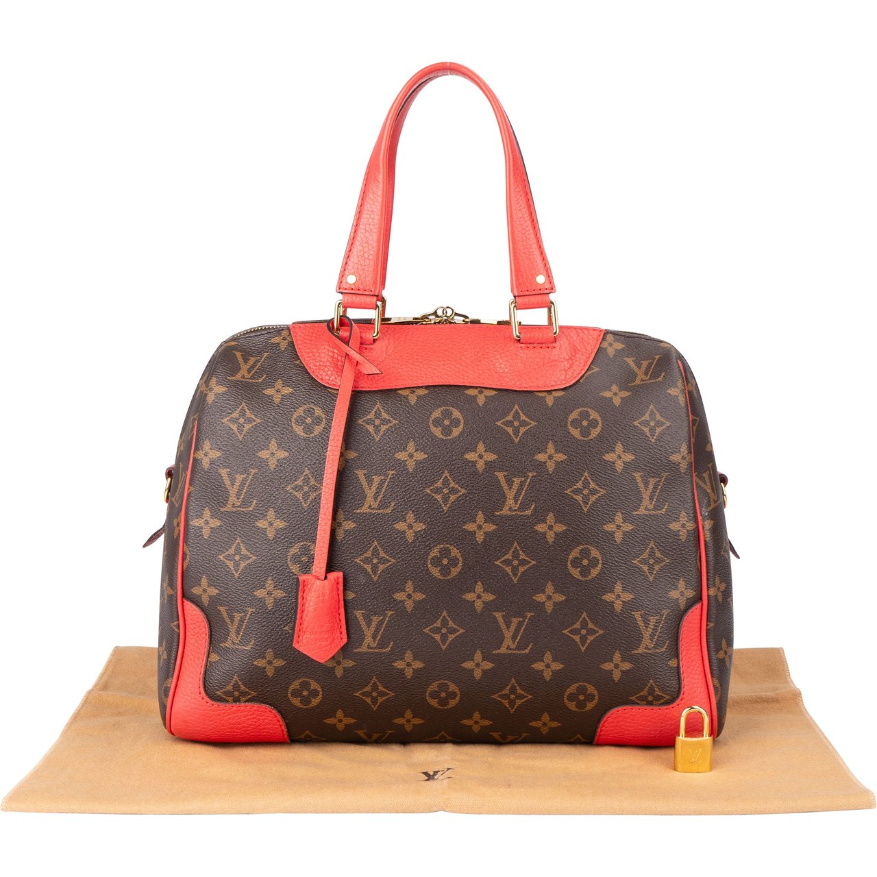 Louis Vuitton Louis Vuitton Canvas Monogram Retiro PM Handbag Bruin