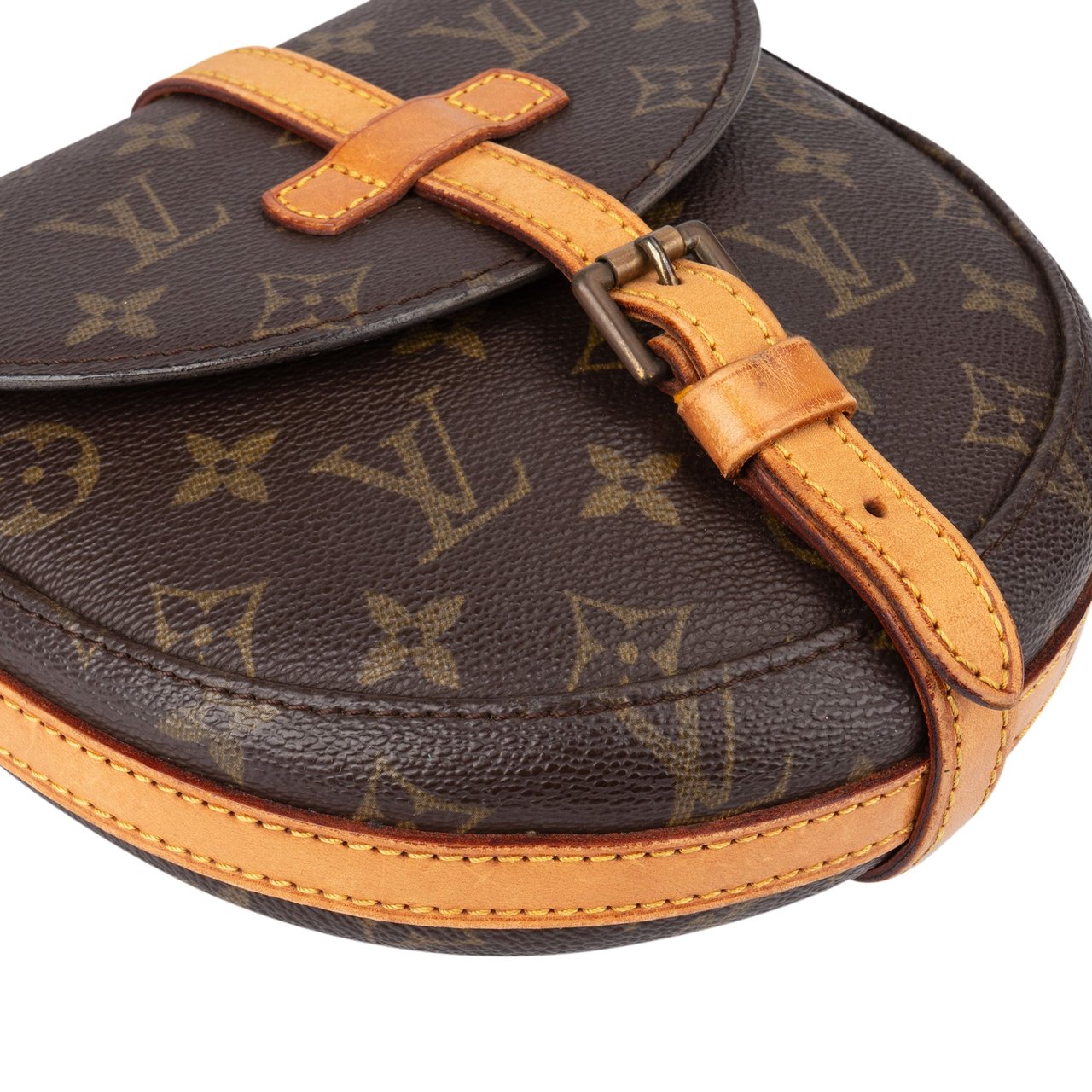 Louis Vuitton Louis Vuitton canvas Monogram Chantilly PM Crossbody Bag Bruin