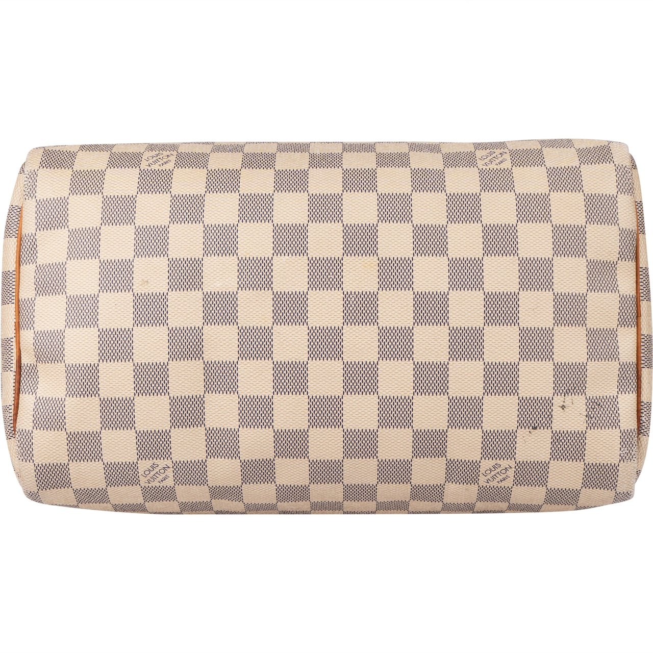 Louis Vuitton Louis Vuitton Damier Azur Monogram Speedy 30 Handbag Wit