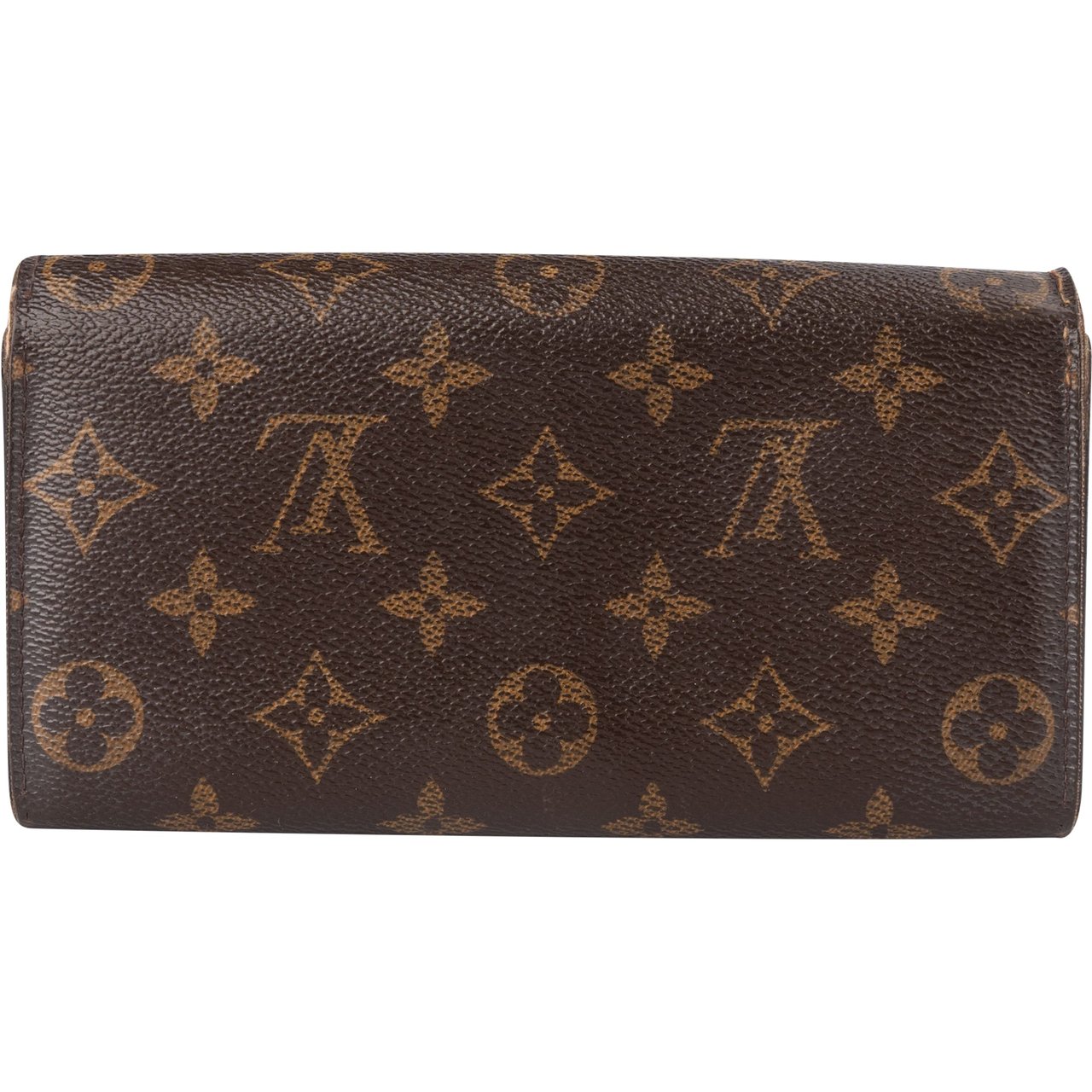 Louis Vuitton Louis Vuitton Canvas Monogram Sarah Wallet Bruin