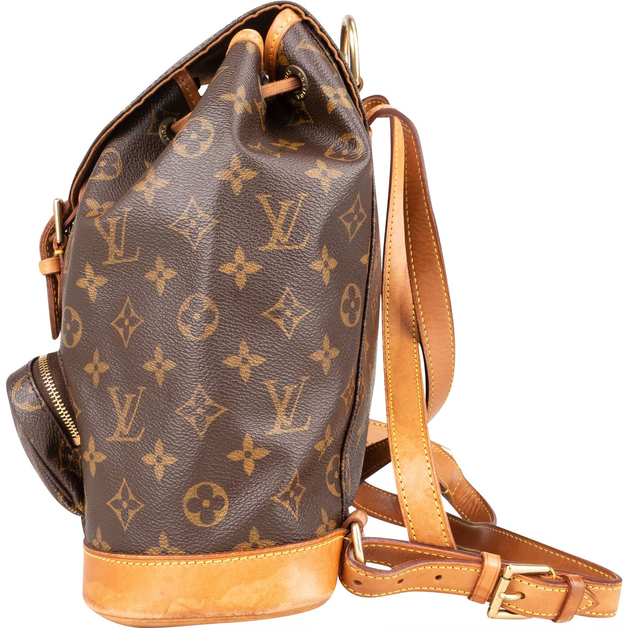 Louis Vuitton Louis Vuitton Canvas Monogram Montsouris MM Backpack Bruin