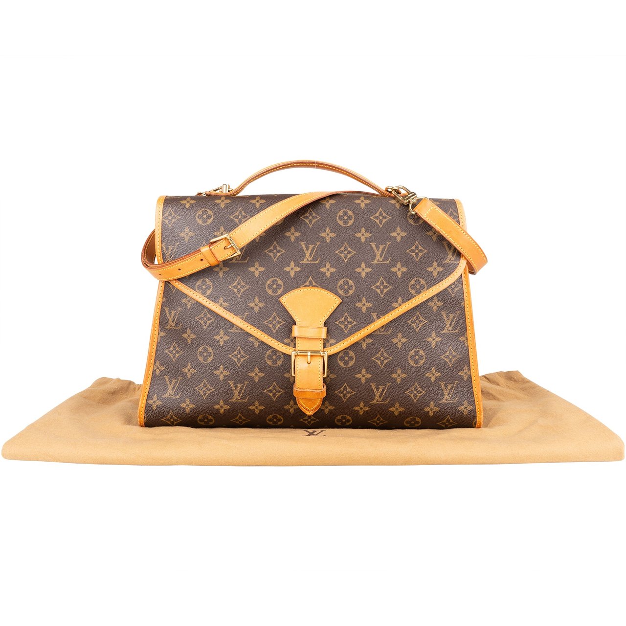 Louis Vuitton Louis Vuitton Canvas Monogram Bel Air Handbag Bruin