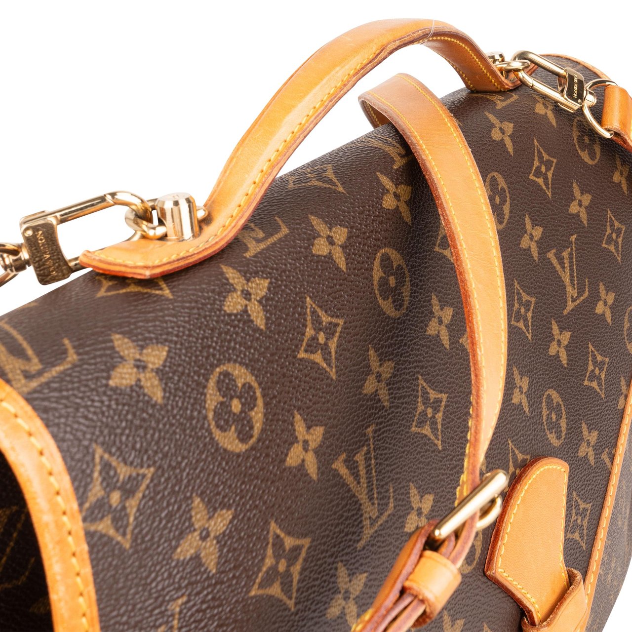 Louis Vuitton Louis Vuitton Canvas Monogram Bel Air Handbag Bruin