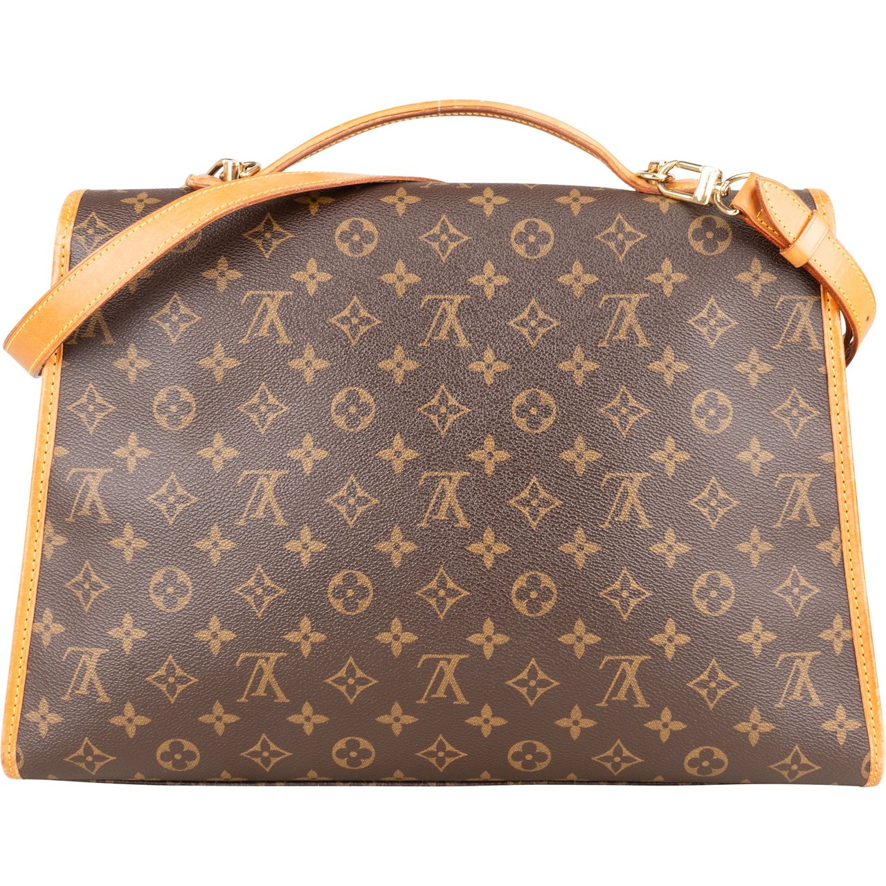 Louis Vuitton Louis Vuitton Canvas Monogram Bel Air Handbag Bruin