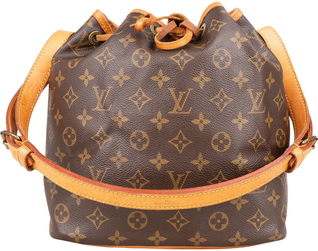 Louis Vuitton Louis Vuitton Canvas Monogram Sac Noe Petit Shoulder Bag Bruin
