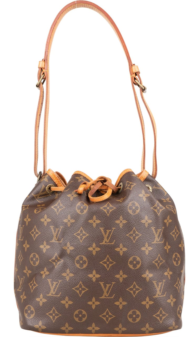 Louis Vuitton Louis Vuitton Canvas Monogram Sac Noe Petit Shoulder Bag Bruin