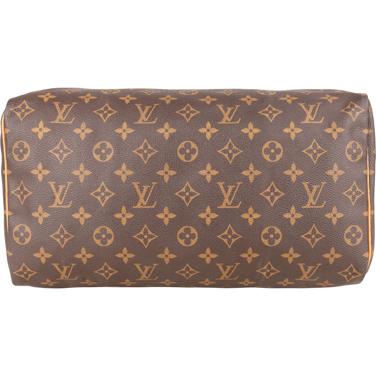 Louis Vuitton Louis Vuitton Canvas Monogram Speedy 35 Handbag Bruin