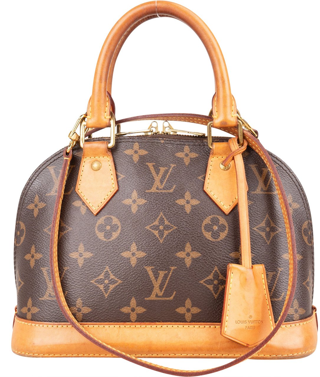 Louis Vuitton Louis Vuitton Canvas Monogram Alma BB Handbag Bruin