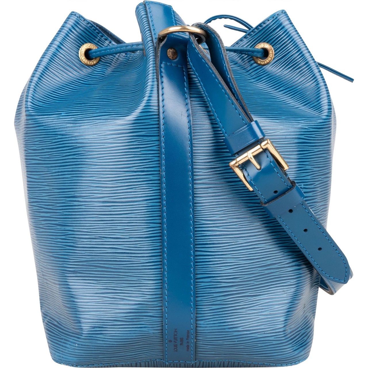 Louis Vuitton Louis Vuitton Bleu Epi Leather Sac Noe Petit Shoulder Bag Blauw