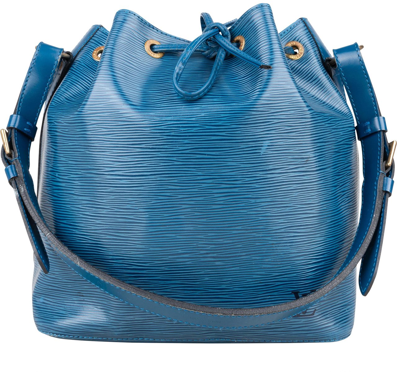 Louis Vuitton Louis Vuitton Bleu Epi Leather Sac Noe Petit Shoulder Bag Blauw