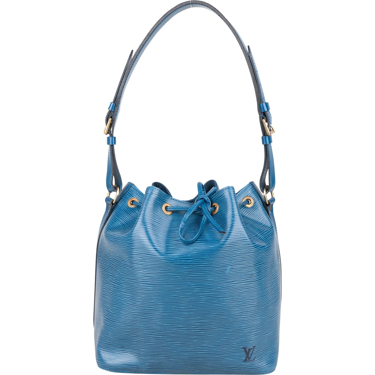 Louis Vuitton Louis Vuitton Bleu Epi Leather Sac Noe Petit Shoulder Bag Blauw