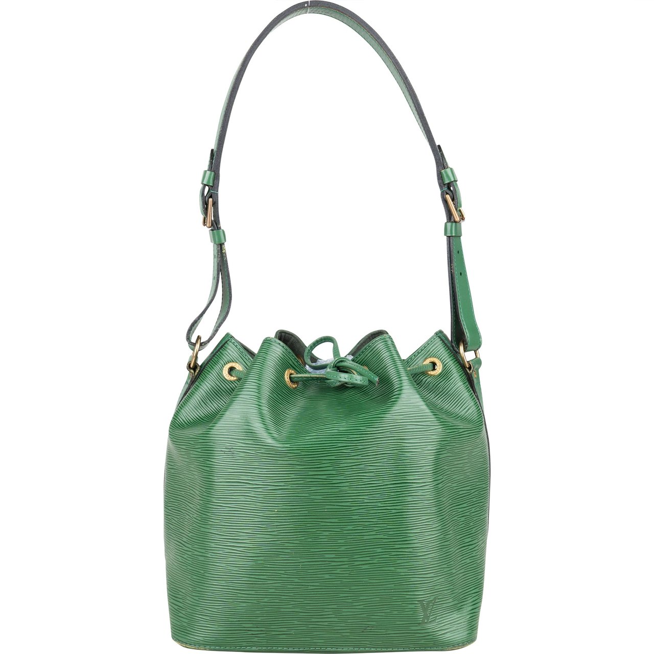 Louis Vuitton Louis Vuitton Green Epi Leather Sac Noe Petit Shoulder Bag Groen