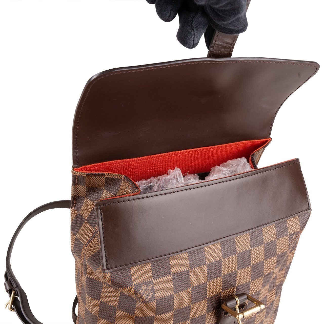 Louis Vuitton Louis Vuitton Damier Ebene Soho Backpack Bruin