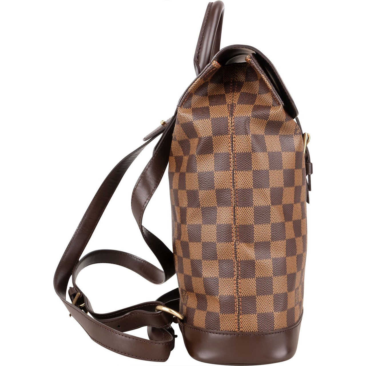 Louis Vuitton Louis Vuitton Damier Ebene Soho Backpack Bruin