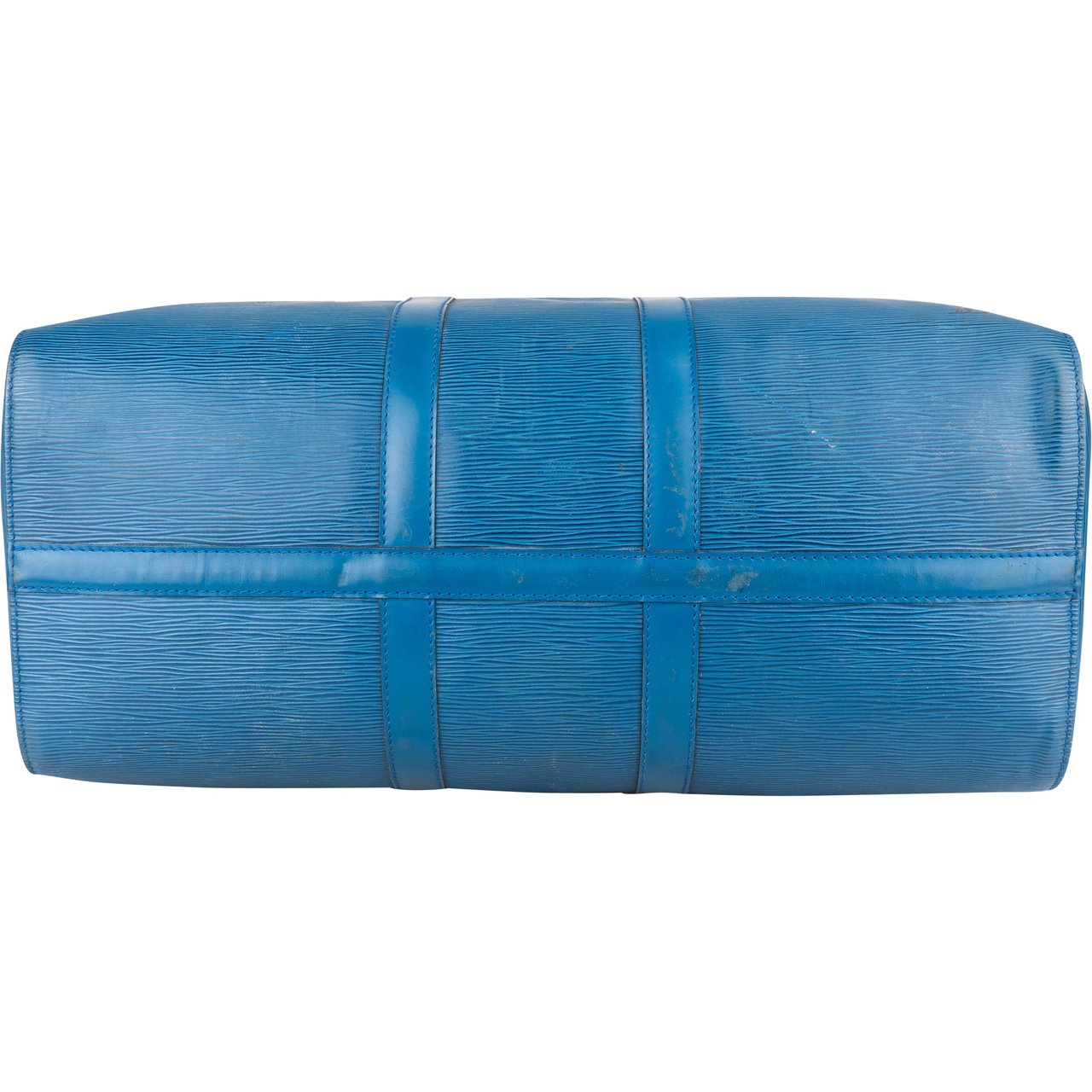 Louis Vuitton Louis Vuitton Bleu Epi Leather Keepall 45 Blauw