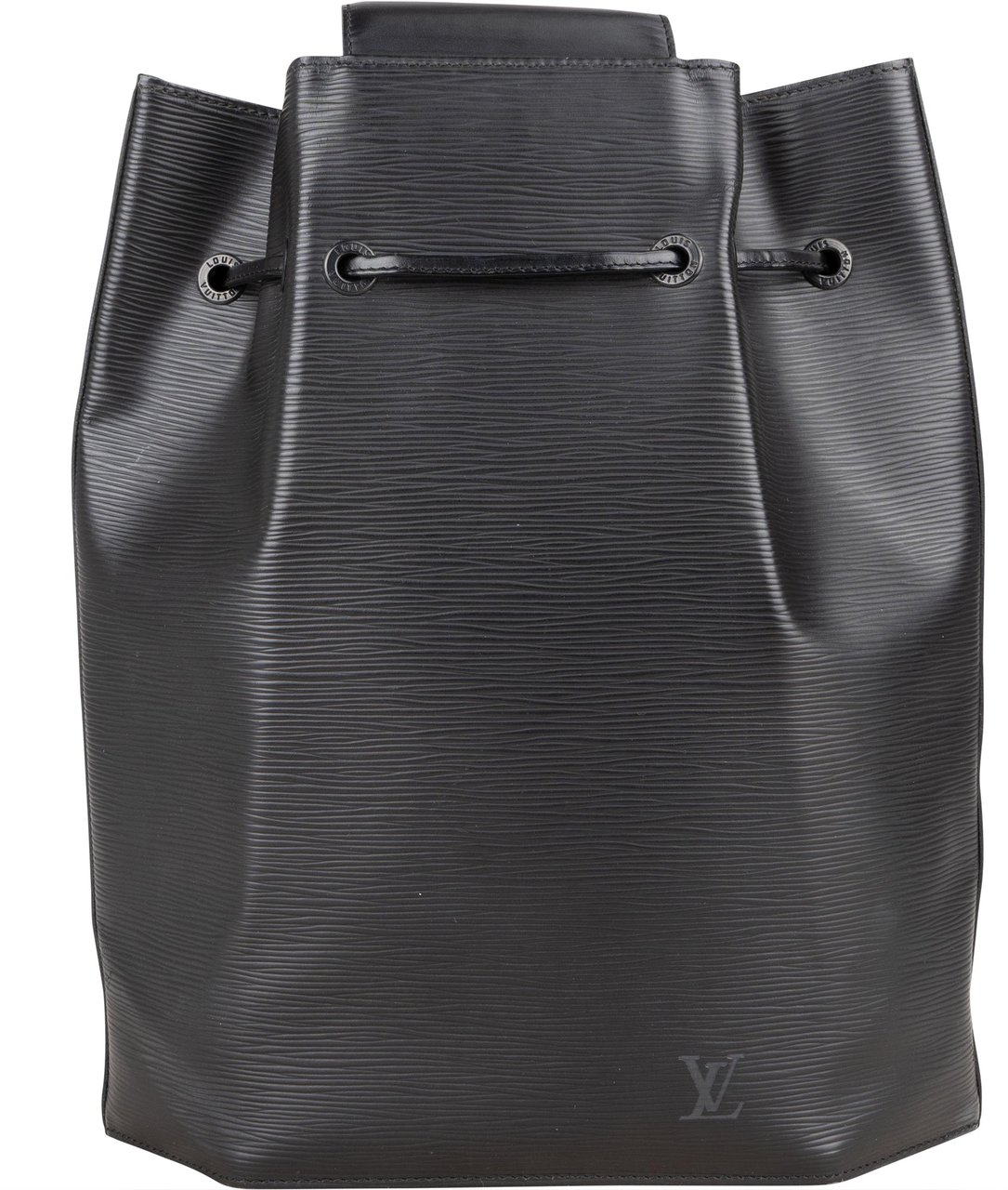 Louis Vuitton Louis Vuitton Noir Epi Leather Sac A Dos Backpack Zwart