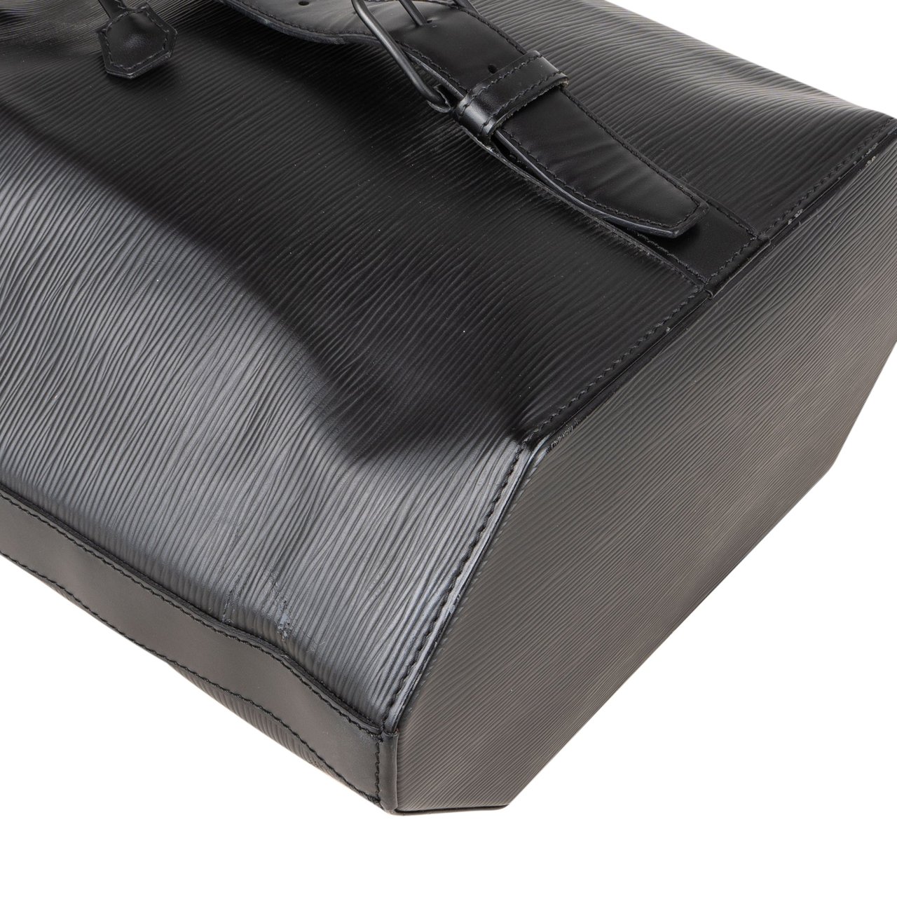 Louis Vuitton Louis Vuitton Noir Epi Leather Sac A Dos Backpack Zwart