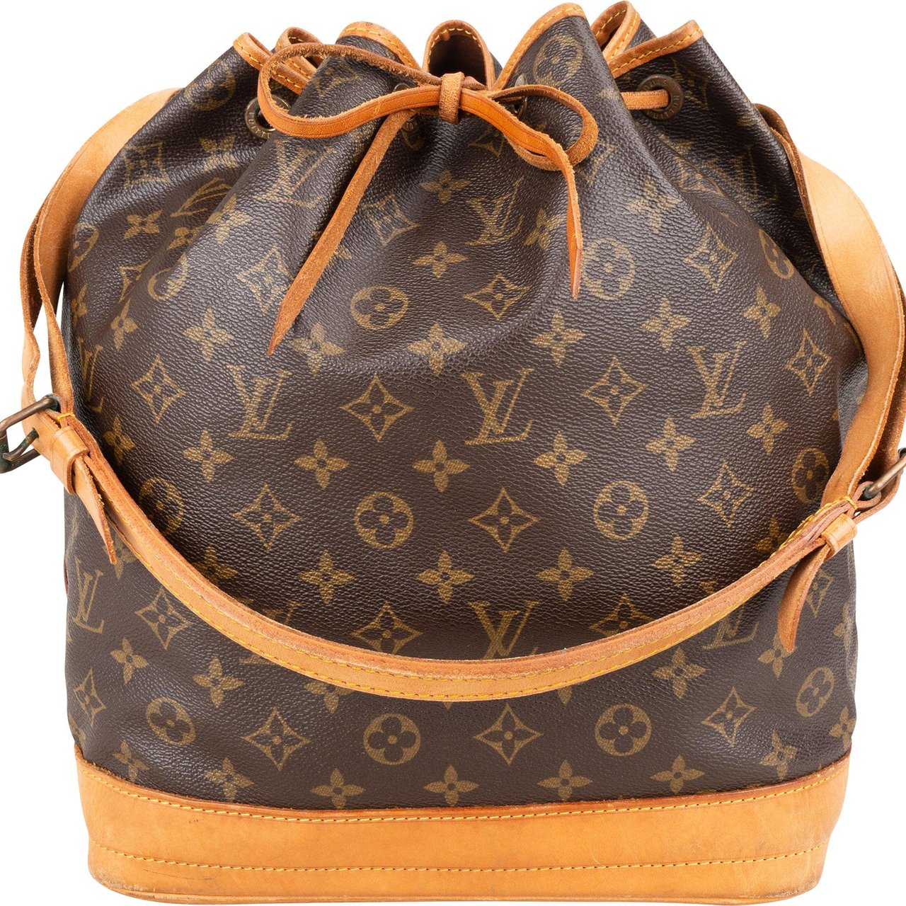 Louis Vuitton Louis Vuitton Canvas Monogram Sac Noe Grande Shoulder Bag Bruin
