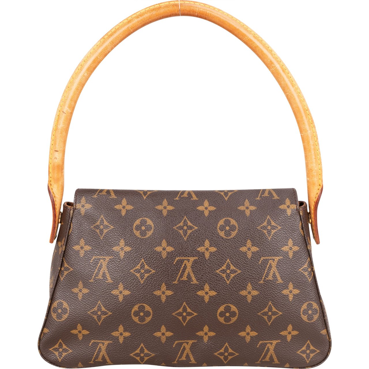 Louis Vuitton Louis Vuitton Canvas Monogram Looping PM Shoulder Bag Bruin