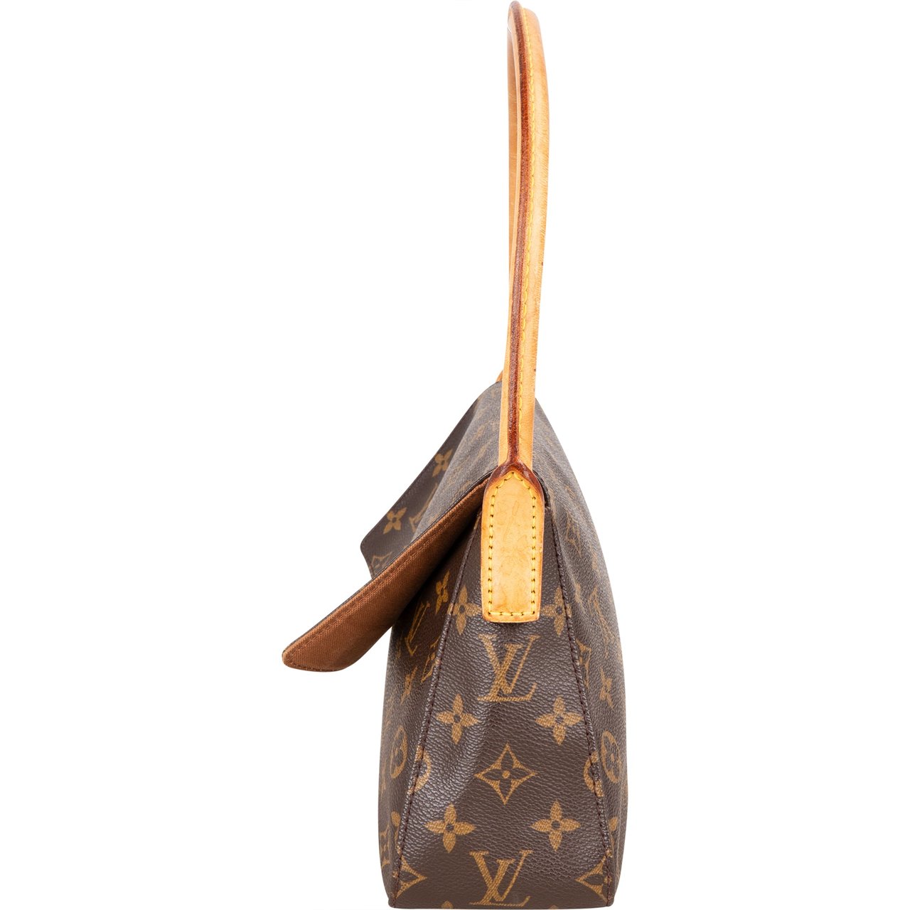 Louis Vuitton Louis Vuitton Canvas Monogram Looping PM Shoulder Bag Bruin