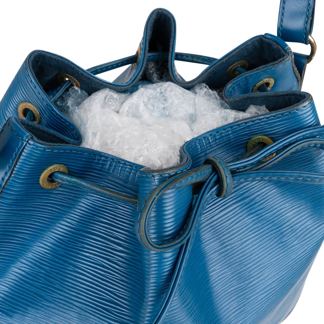 Louis Vuitton Louis Vuitton Bleu Epi Leather Sac Noe Petit Shoulder Bag Blauw