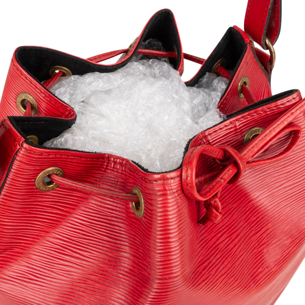 Louis Vuitton Louis Vuitton Rouge Epi Leather Sac Noe Petit Shoulder Bag Rood