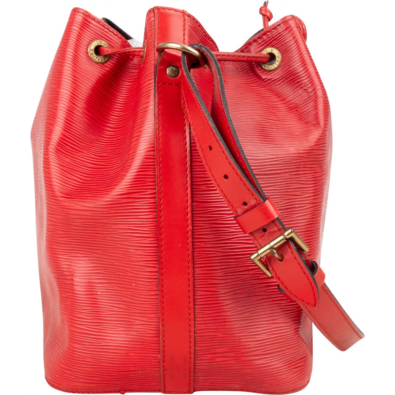 Louis Vuitton Louis Vuitton Rouge Epi Leather Sac Noe Petit Shoulder Bag Rood