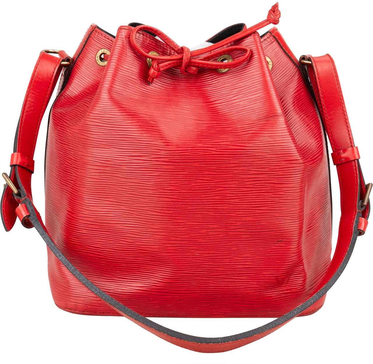 Louis Vuitton Louis Vuitton Rouge Epi Leather Sac Noe Petit Shoulder Bag Rood