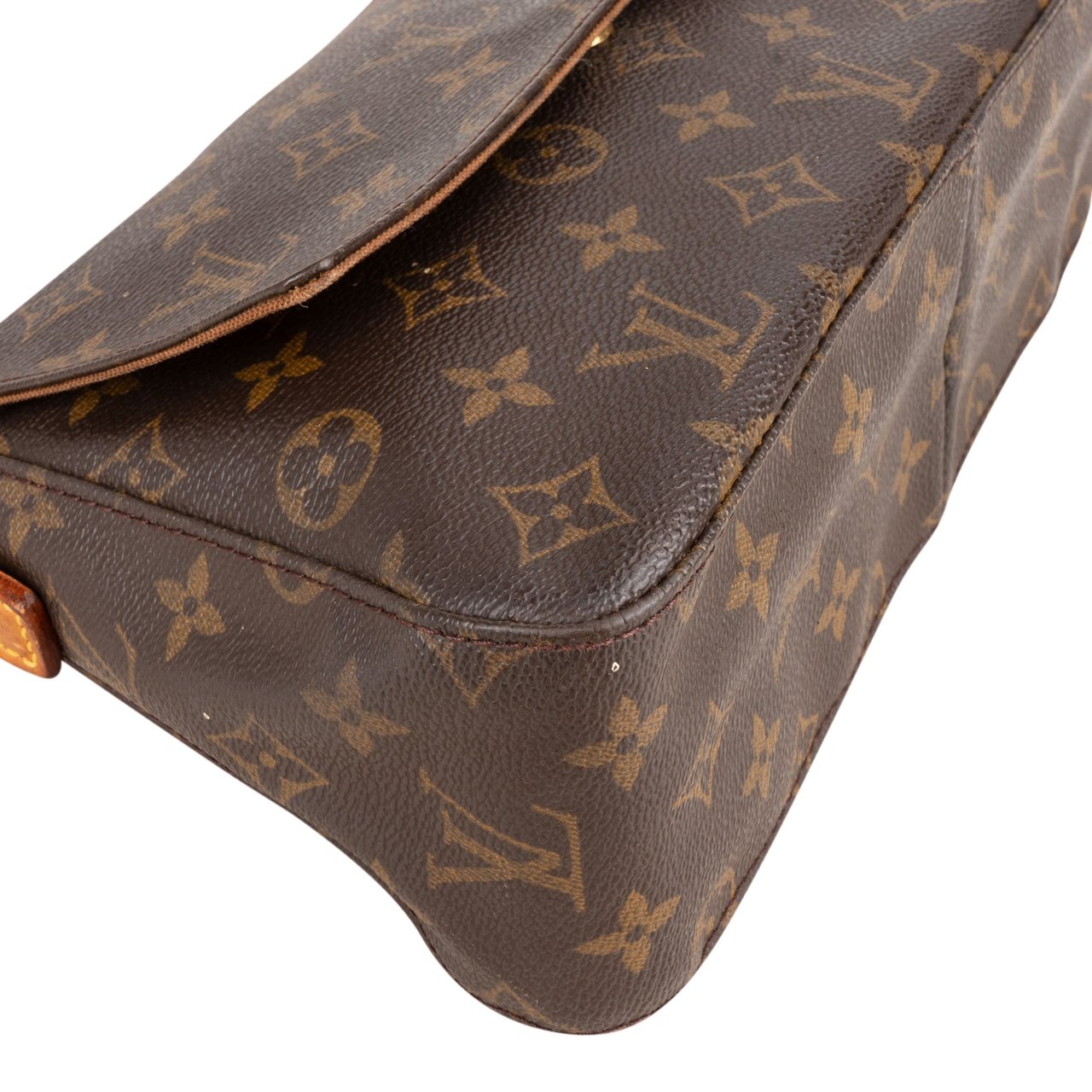 Louis Vuitton Louis Vuitton Canvas Monogram Looping PM Shoulder Bag Bruin