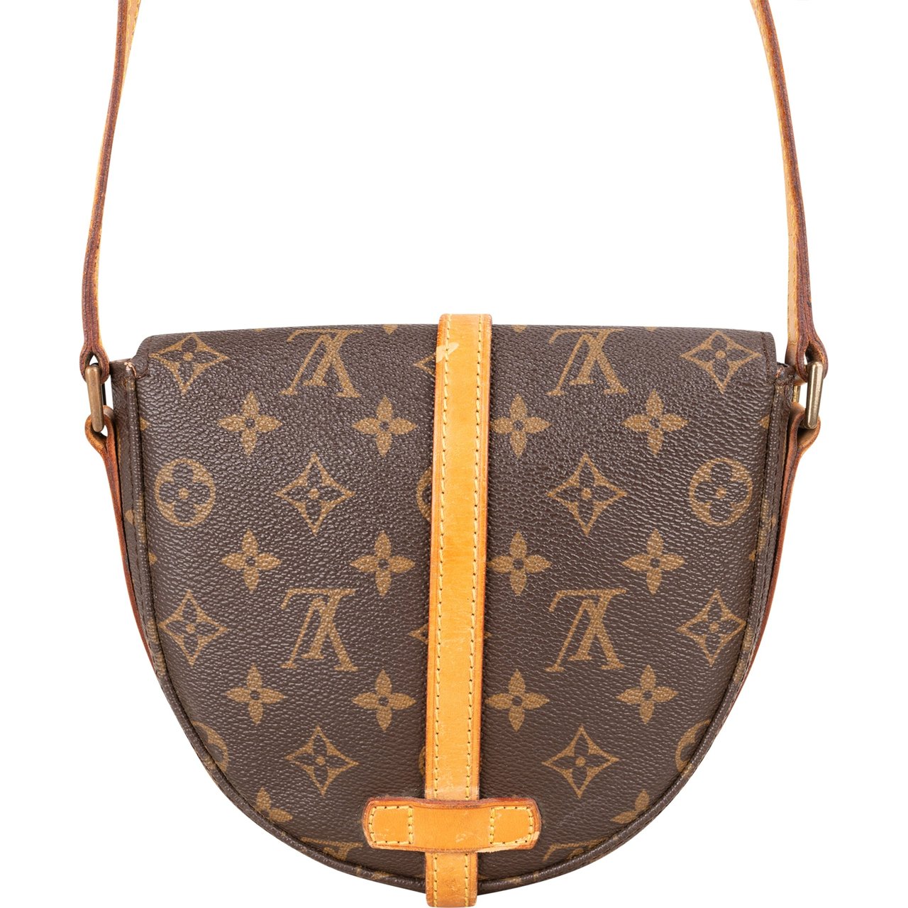 Louis Vuitton Louis Vuitton Canvas Monogram Chantilly PM Crossbody Bag Bruin