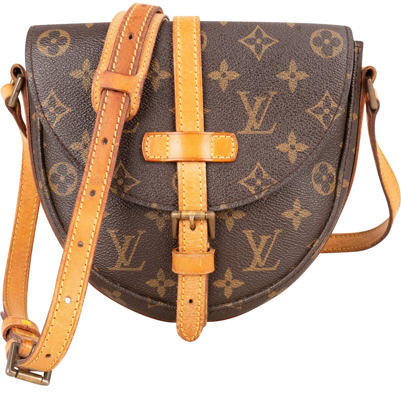 Louis Vuitton Louis Vuitton Canvas Monogram Chantilly PM Crossbody Bag Bruin
