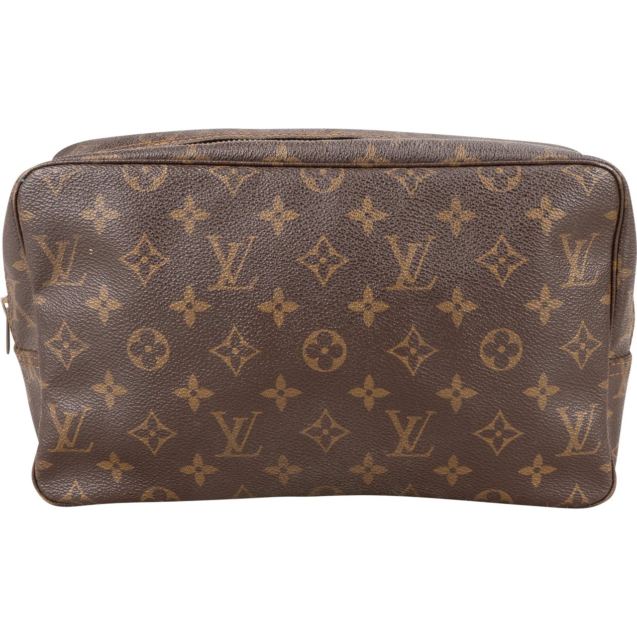 Louis Vuitton Louis Vuitton Canvas Monogram Trousse Toilette 28 Clutch Bruin