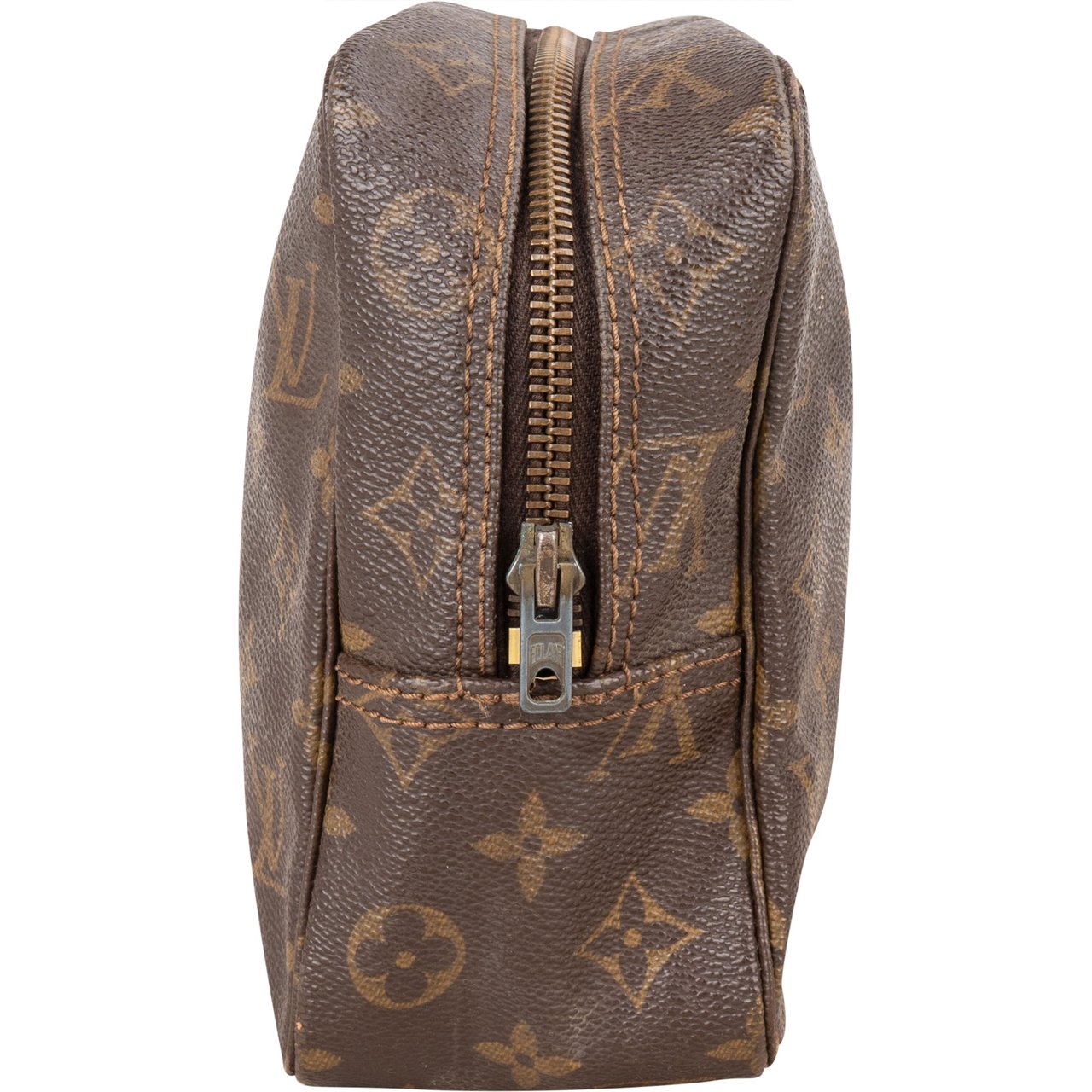 Louis Vuitton Louis Vuitton Canvas Monogram Trousse Toilette 28 Clutch Bruin