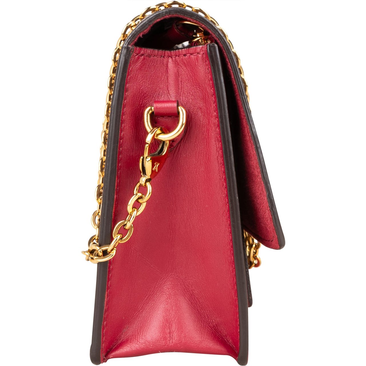 Louis Vuitton Louis Vuitton Canvas Monogram Flore Chain Crossbody Bag Bruin