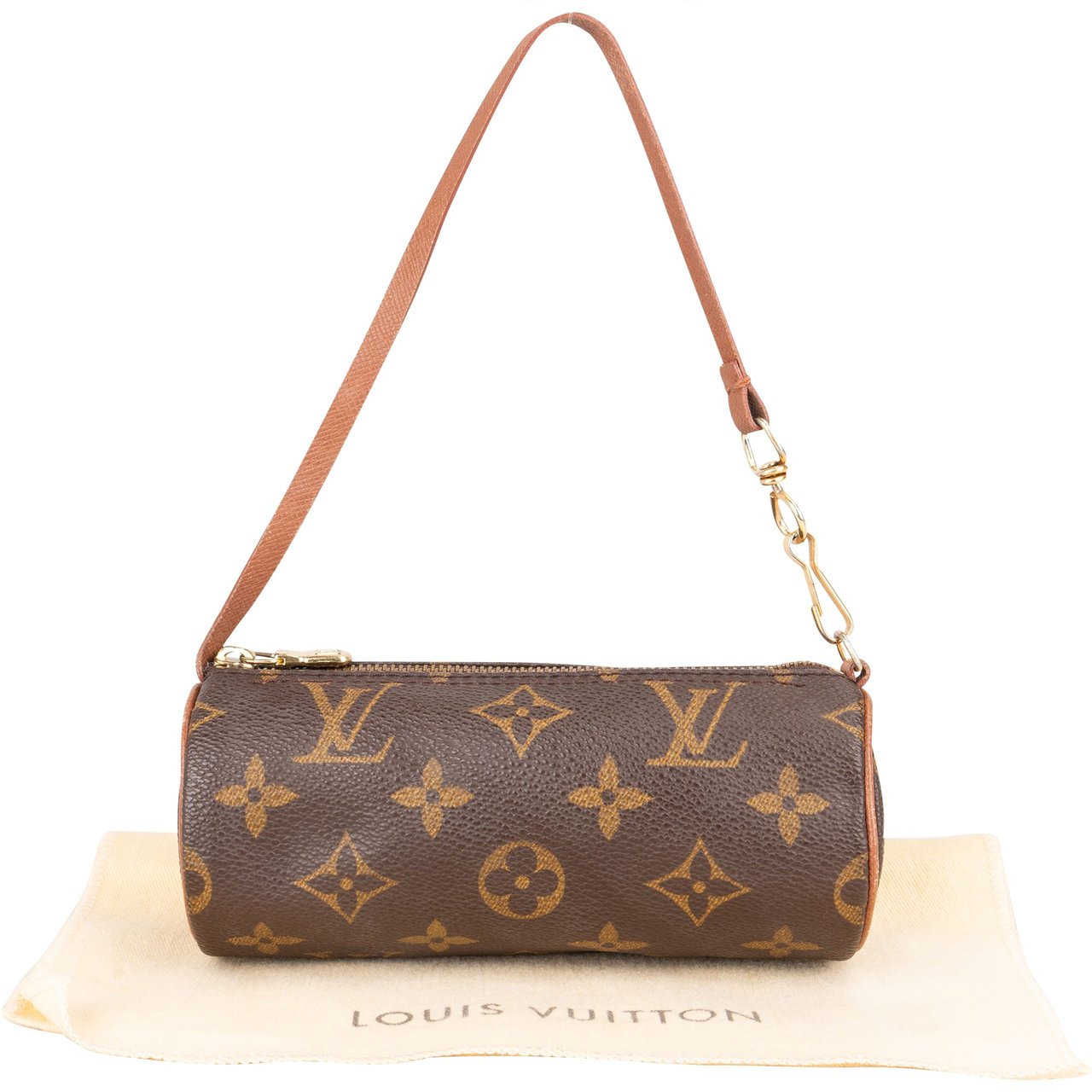 Louis Vuitton Louis Vuitton Canvas Monogram Mini Papillon Handbag Bruin