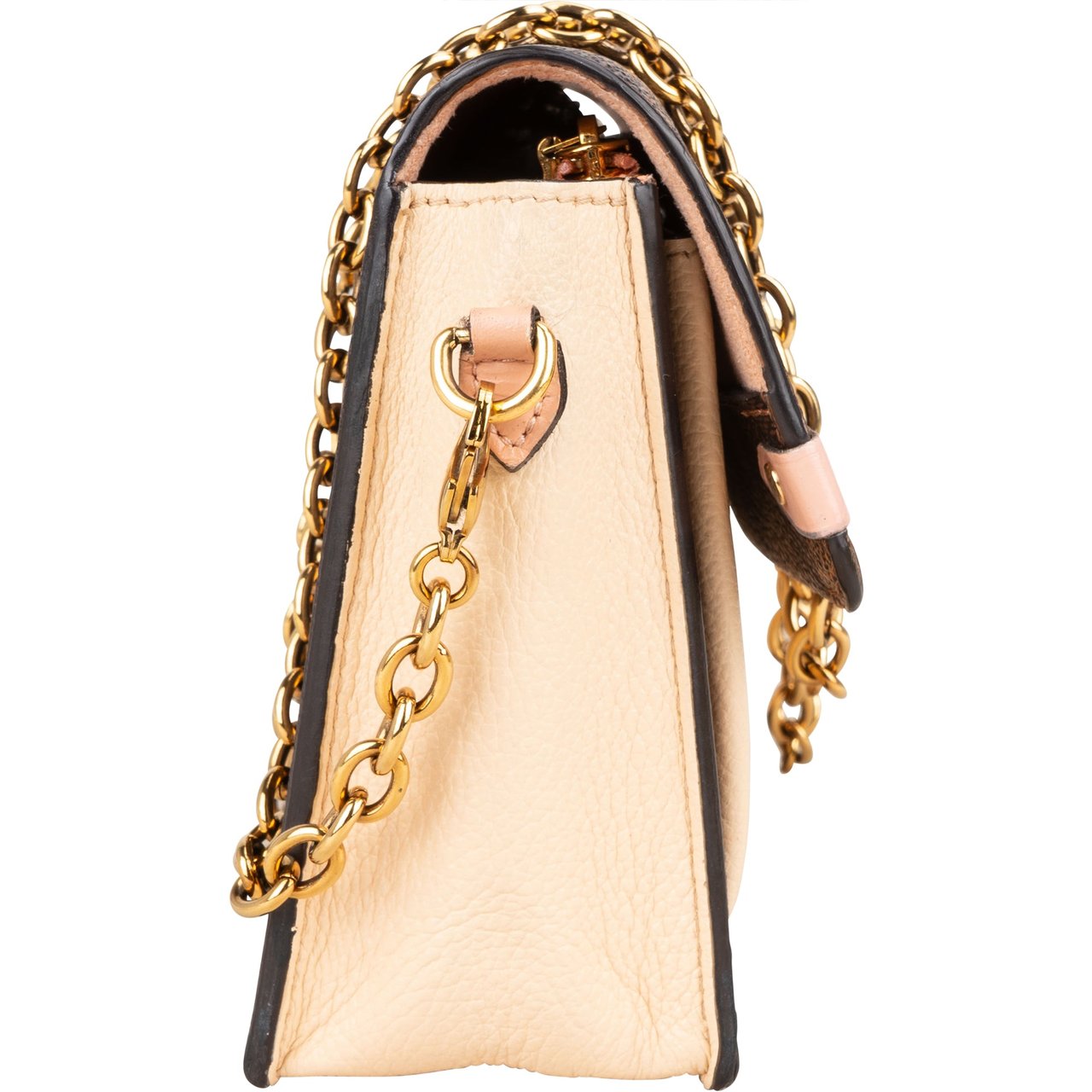 Louis Vuitton Louis Vuitton Damier Ebene Monogram Vavin Chain Crossbody Bag Bruin