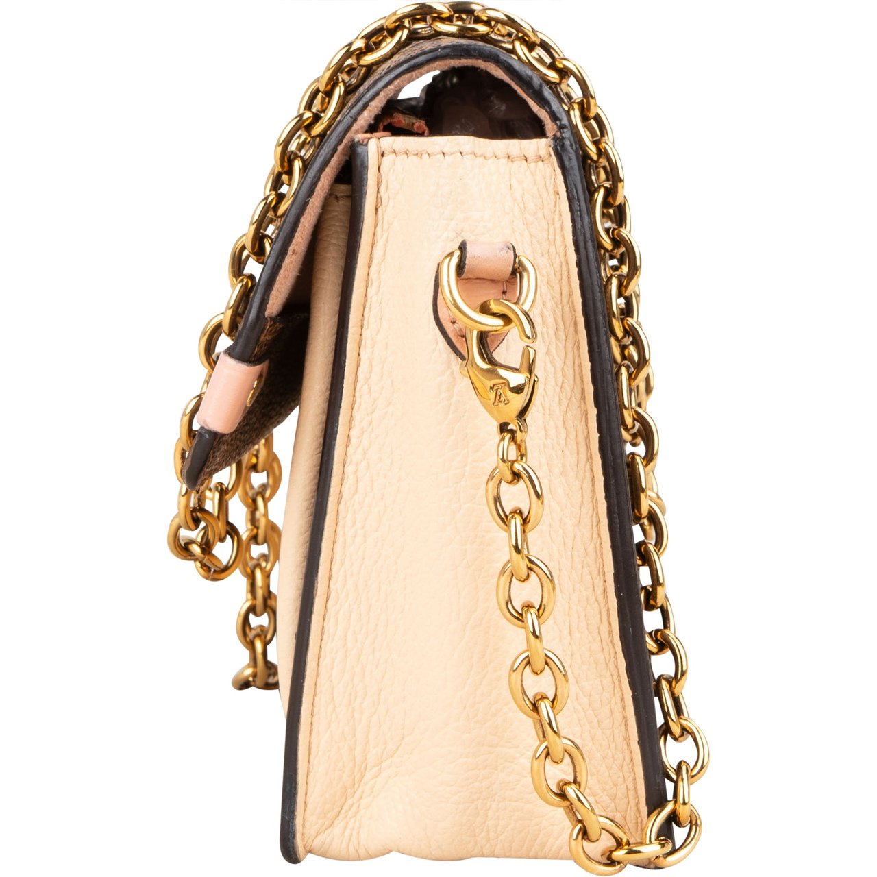 Louis Vuitton Louis Vuitton Damier Ebene Monogram Vavin Chain Crossbody Bag Bruin