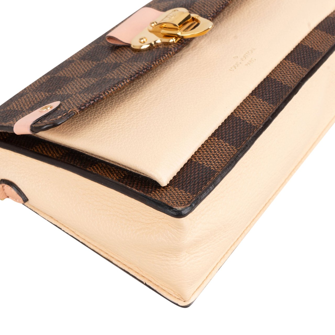 Louis Vuitton Louis Vuitton Damier Ebene Monogram Vavin Chain Crossbody Bag Bruin