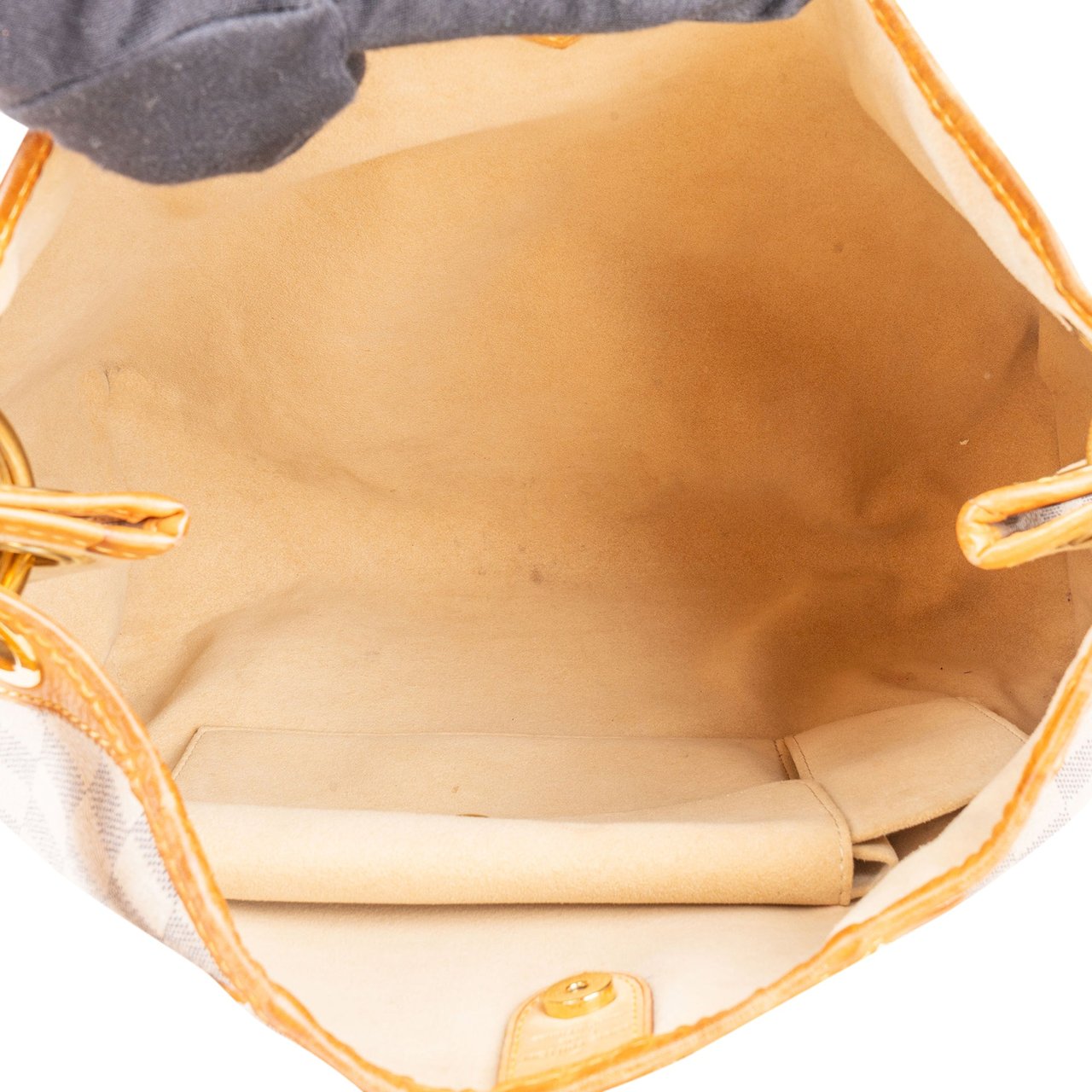 Louis Vuitton Louis Vuitton Damier Azur Monogram Galliera PM Handbag Wit