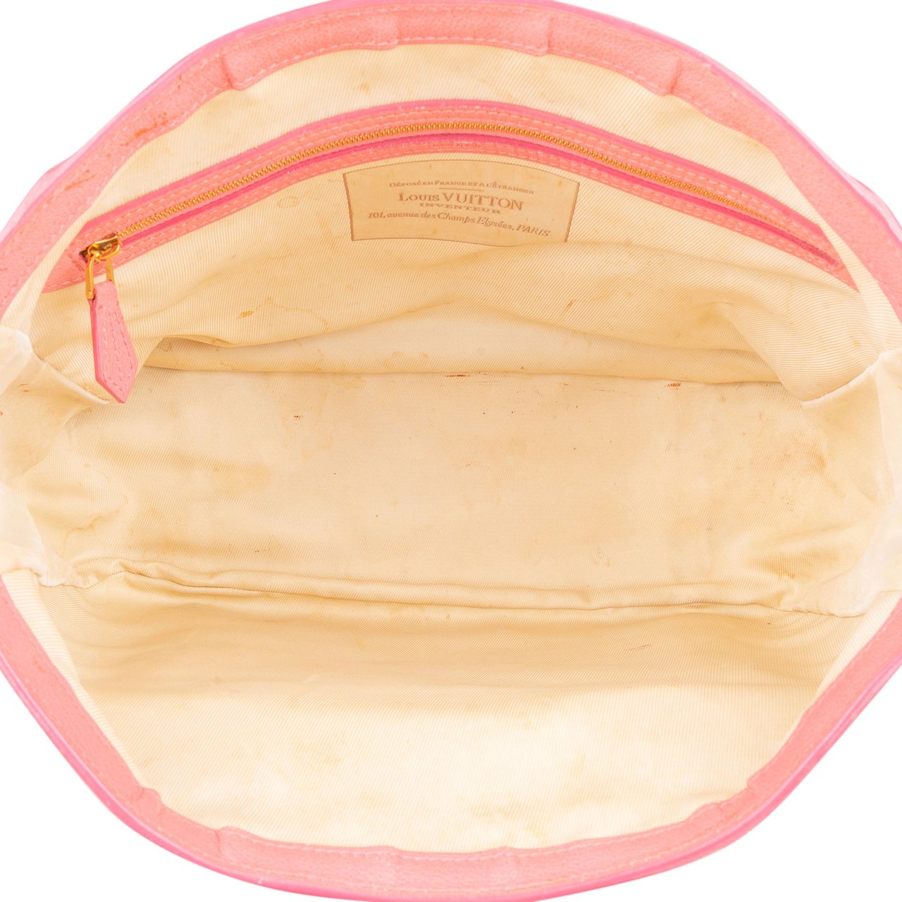 Louis Vuitton Louis Vuitton Denim Monogram Sabbia Handbag Roze