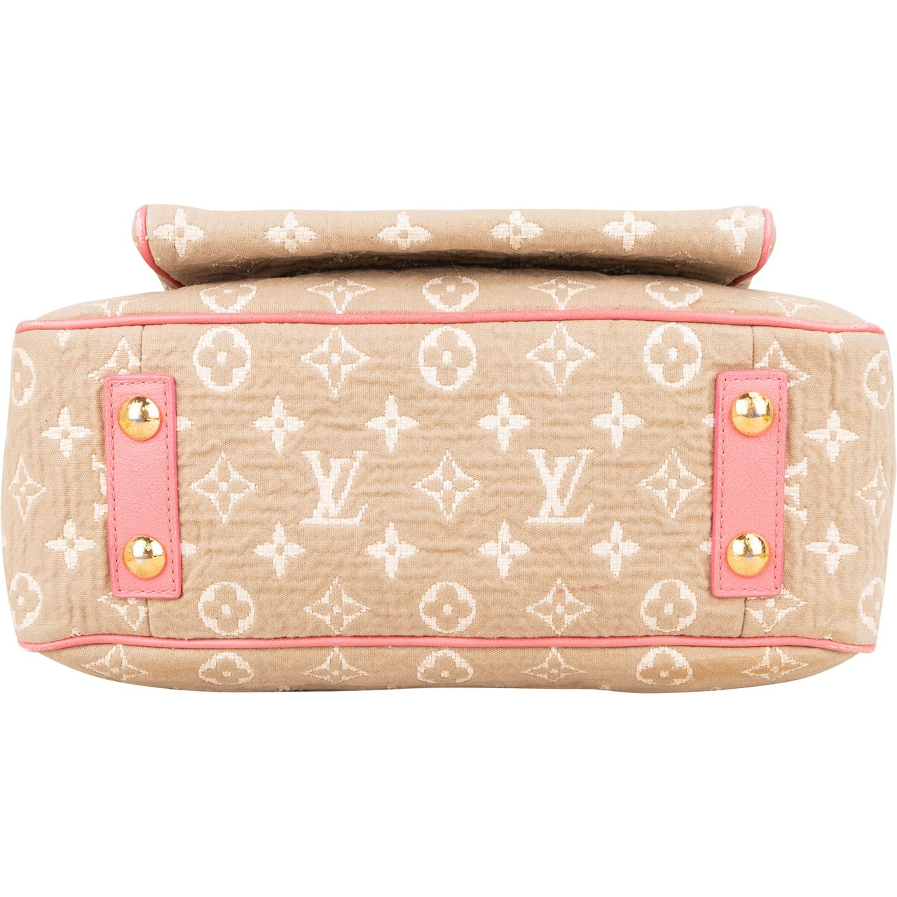 Louis Vuitton Louis Vuitton Denim Monogram Sabbia Handbag Roze