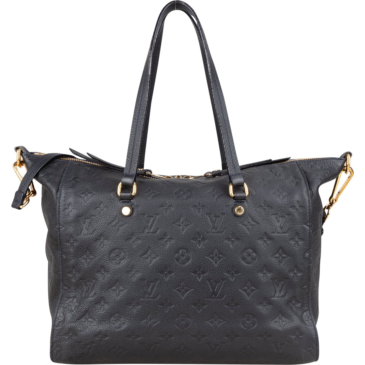 Louis Vuitton Louis Vuitton Leather Empreinte Monogram Lumineause PM Handbag Blauw